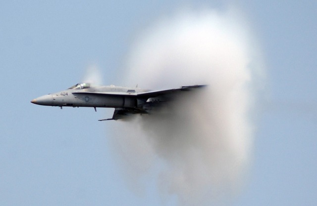 Aereo Rompe Muro Del Suono Oggi