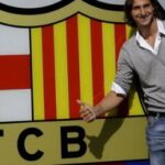 Zlatan Ibrahimovic al suo arrivo a Barcellona