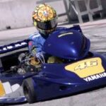 Valentino Rossi sul Super Kart a Laguna Seca
