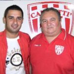 Il Direttore sportivo Fortunato Giardina ed il tecnico biancorosso Jack Giardina