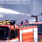 Canicattì, grave incendio sulla SS 640 nei magazzini della ditta Li Calzi