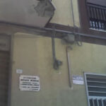 CADUTA INTONACO