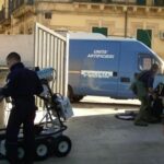 Artificieri PS e robot