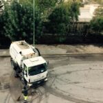 Foto pulizia e messa in sicurezza via Regina della pace-Canicattì