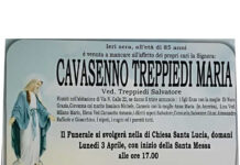 Maria Cavasenno Treppiedi di anni 85