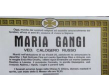 Maria Gangi di anni 87