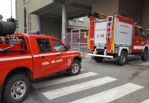 Sigaretta accesa causa incendio in una palazzina a Palma di Montechiaro