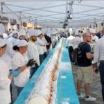 Guinness World Record, a Caltanissetta il cannolo più lungo del mondo