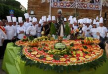 Anche lo chef Leo Massaro tra i partecipanti alla mega torta in onore di San Calogero