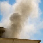Smoke Coming from Building