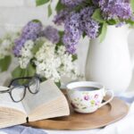coffee, nature, book