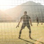 men playing soccer