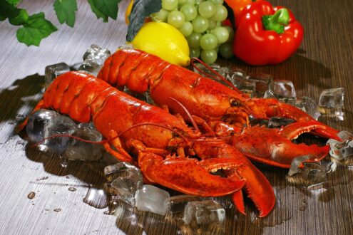lobster, food, ide