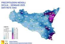 A gennaio piogge abbondanti in Sicilia, ma non in tutte le zone