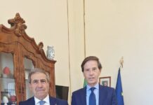 il sindaco Corbo ricevuto stamani da S.E. il Prefetto di Agrigento