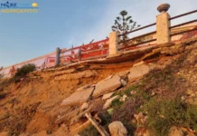 Erosione costiera, Mareamico: “La pista ciclabile rischia di crollare”