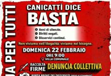 RACCOLTA FIRME: ACQUA PUBBLICA A CANICATTÌ DOMENICA 22 FEBBRAIO ORE 9 – 13 MATTINA ALLA VILLA COMUNALE DI CANICATTI’