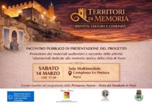 Naro, presentazione pubblica del progetto “Territori di Memoria” alla sala multimediale dell’ex Pretura