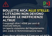 Conguagli AICA insostenibili a Campobello di Licata: il PD denuncia e chiede tutela per i cittadini