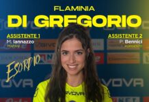 Storico esordio in Eccellenza per l’arbitro agrigentina Flaminia Di Gregorio