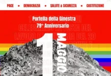 Primo Maggio manifestazione a Portella di Cgil e Fillea per il 79° anniversario della strage. Corte e comizio