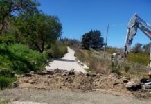 Canicattì, al via dopo la frana gli interventi in contrada Grotticelli Pidocchio