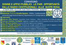 “Donne e uffici pubblici: le pari opportunità”, incontro al teatro Pirandello