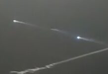 Scia luminosa nei cieli di Naro: era un detrito spaziale cinese (video)