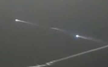 Scia luminosa nei cieli di Naro: era un detrito spaziale cinese (video)