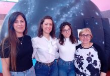 Canicattì, viaggio nello spazio per i piccoli studenti del “Verga” con la cupola dell’associazione Artenauti (Video)