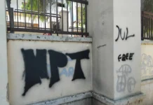 Campobello di Licata, vandalizzata villa XXV Aprile : scritte spray con riferimenti a trapper