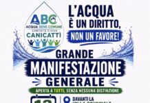 Canicattì si mobilita per l’acqua: grande manifestazione il 13 giugno davanti alla Villa Comunale