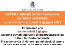 Canicattì, disinfestazione sul territorio comunale: dal 3 giugno scatta l’avviso