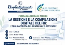 Confartigianato Palermo promuove un seminario tecnico sul Rentri e il Fir digitale
