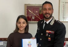 Scrive tesina sull’arma dei Carabinieri, i militari la ringraziano