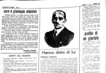 Il Giurista ed Avvocato Giuseppe MESSINA di Mimmo Riccio