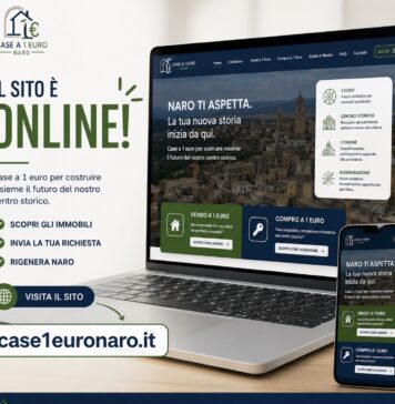 Case a 1 Euro Naro, online il nuovo portale digitale