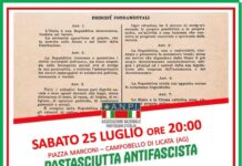 Campobello di Licata, la pasta asciutta antifascista