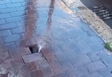 Canicattì, ecco come si disperde l’acqua (Video)