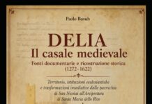 Pubblicato il volume DELIA. Il casale medievale. Fonti documentarie e ricostruzione storica (1272–1622) di Paolo Busub