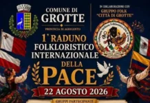A Grotte il 1° Raduno Folkloristico Internazionale della Pace