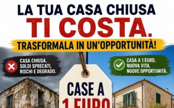 Naro, “Case a 1 Euro”: l’assessore Di Gerlando invita i proprietari a non lasciare chiuse le case abbandonate