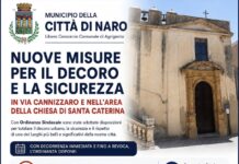 Naro, nuove misure per il decoro e la sicurezza in Via Cannizzaro e nell’area della Chiesa di Santa Caterina