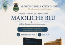 Naro, il 4 settembre la presentazione del romanzo “Maioliche blu” di Elita Romano