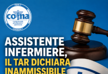 ASSISTENTE INFERMIERE, IL TAR DICHIARA INAMMISSIBILE IL RICORSO. COINA: «LA POSIZIONE DELLA FNOPI HA PESATO. MA CHI HA ASCOLTATO GLI INFERMIERI?»