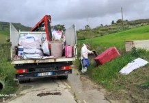Menfi, rimossi oltre 21 tonnellate di amianto dal territorio