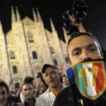 tifosi interisti in festa per la conquista dello scudetto