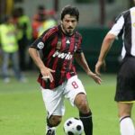 Rino Gattuso, centrocampista del Milan